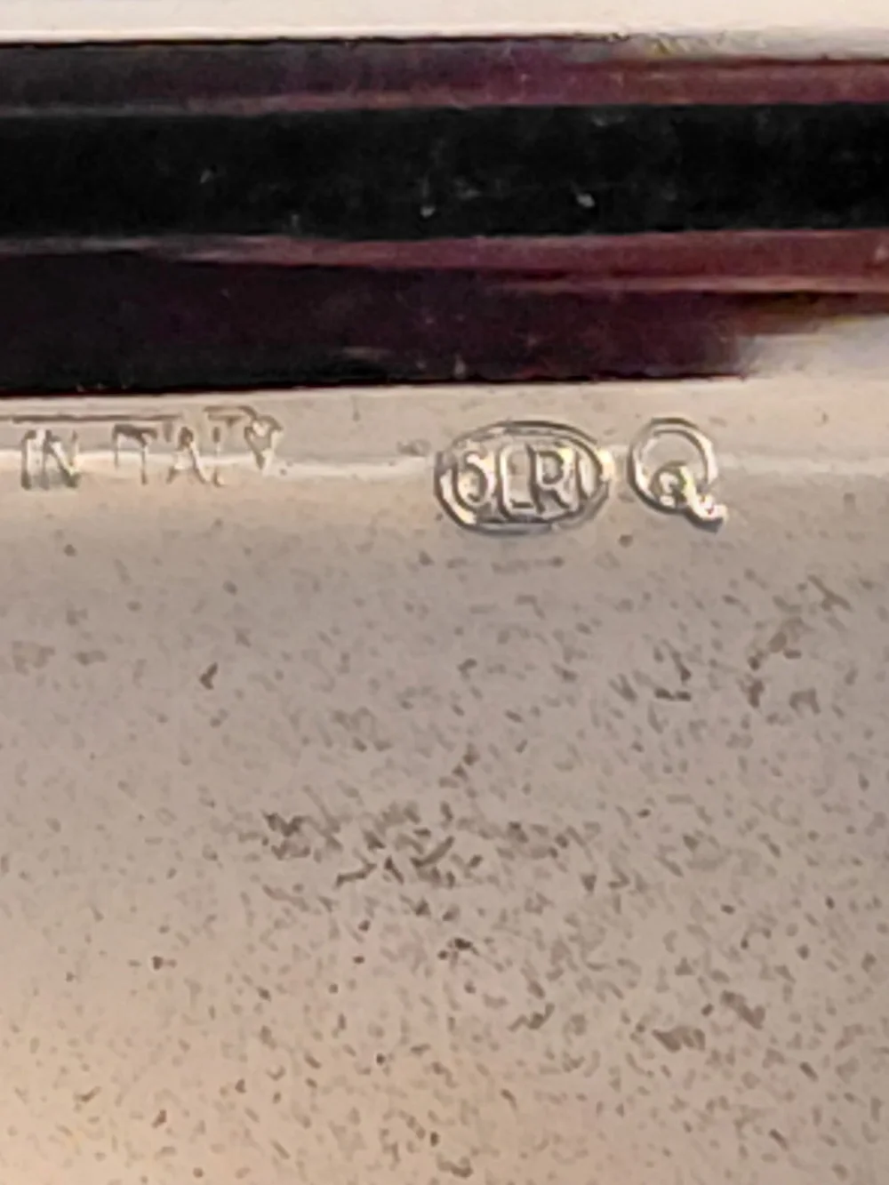 Vintage Olri Silverplate Vanity Tray Set
